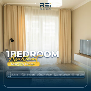 1 Bedroom Apartment – 37м²